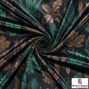 Custom Digital Printed Polyester Fabric Soft Lightweight Custom Manufacturing Service For Garments Dresses Textiles - Product Image 3