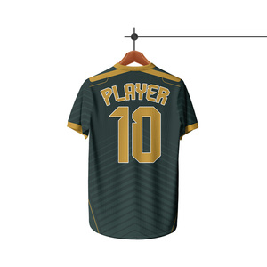 Maillot de football à manches courtes respirant et à séchage rapide, imprimé par transfert thermique, logo personnalisé, 100 % polyester, uniforme d'équipe de football en gros - Product Image 6