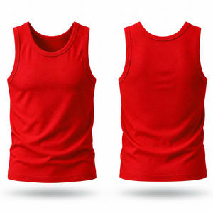 เสื้อกล้ามผู้ชายสีพื้นคุณภาพสูง น้ำหนักเบา สำหรับออกกำลังกาย ผลิตในปากีสถาน ระบายอากาศได้ดี ขายตรงจากโรงงานที่ดีที่สุด - Product Image 4