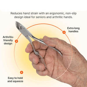 Coupe-ongles pour ongles épais de qualité médicale, coupes-ongles approuvés par les podologues, pour les personnes âgées, les hommes, les femmes, les bébés, les ongles épais des doigts et des orteils, soins des pieds - Product Image 6