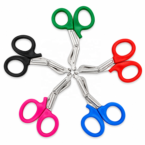 Ensemble de ciseaux chirurgicaux MJW multicolores, 5 pièces, lames en acier inoxydable, ensemble d'instruments manuels pour usage médical en clinique, hôpital, soins infirmiers - Product Image 1