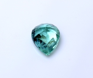 Émeraude naturelle zambienne certifiée IGI de 1,05 carat, taille poire, facettée, véritable émeraude verte, qualité supérieure, pierre précieuse pour - Product Image 2
