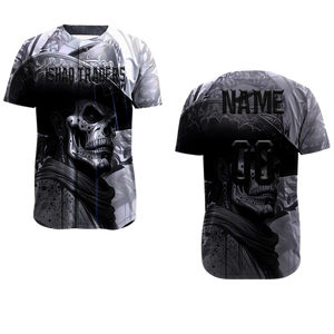 Camiseta de Béisbol Unisex Personalizada con Nombre y Número, con Pantalones, Impresión Digital, Uniforme Transpirable - Product Image 1