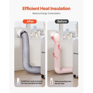 Avvolgitore per tubo isolante tubo flessibile universale portatile - Product Image 6