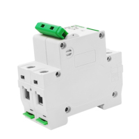 Disjoncteur miniature solaire DC PV 2P 10a 16a 20a 32a 40a 50a et 63a 500v 1000v