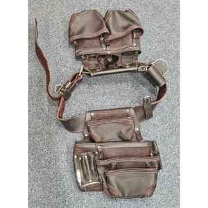 Bolsa de herramientas de cuero hecha a mano de alta calidad para venta en línea, proveedor directo de fábrica, bolsa de herramientas de cuero con cinturón en venta - Product Image 5