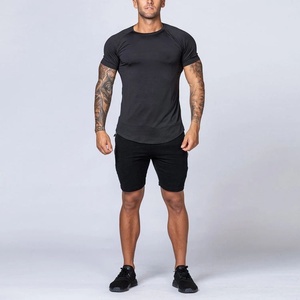 Camisetas Deportivas de Verano Personalizadas para Hombre, Camisetas Casuales para Gimnasio, Manga Corta, 100% Poliéster, Jersey Sólido de Secado Rápido - Product Image 4