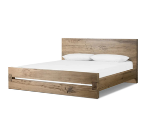 Auberge Du Soleil - Base de Cama Tapizada de Madera de Teca Sólida Moderna, Diseño Minimalista, Tamaño King, Ecológica, Duradera, 3 Años de Garantía - Product Image 3