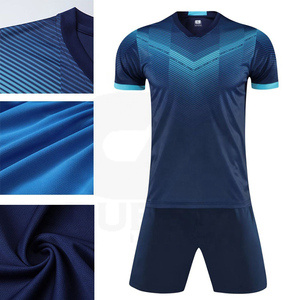 Maillot de football rayé orange et noir pour homme, manches courtes, polyester respirant, uniforme toutes saisons, vêtements de sport pour adultes - Product Image 4