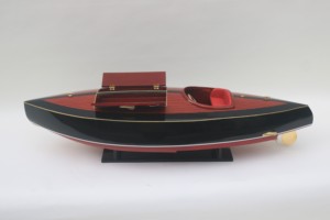 FLYER RACING HYDROPLANE 1936 EDICIÓN ESPECIAL - Maqueta de Lancha Rápida Americana de Madera Hecha a Mano - Product Image 6