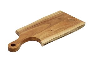 Planche à découper et à servir en bois artisanal - Non toxique, passe au lave-vaisselle - Product Image 3