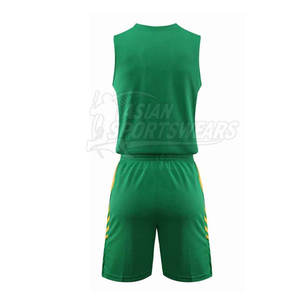 ชุดบาสเกตบอลผลิตในปากีสถาน ทรงพอดีตัว ให้การเคลื่อนไหวได้อย่างอิสระและระบายอากาศได้ดีเยี่ยมสำหรับนักกีฬาทีม - Product Image 2