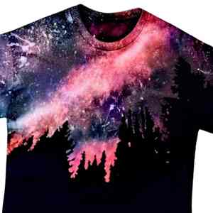 Camiseta de Hombre al por Mayor, Personalizada, de Poliéster y Algodón, Estilo Urbano, Cuello Redondo, Corte Regular, con Estampado Digital en la Parte Delantera, Transpirable - Product Image 5