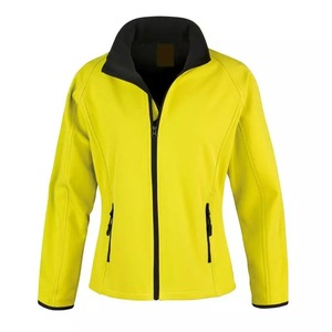 Customized Softshell <b>Jacket</b> Custom Design Winter Work Wear Men's Windproof Waterproof <b>Fleece</b> <b>Lined</b> Zip up Soft Shell <b>Jacket</b> - Product Image 1