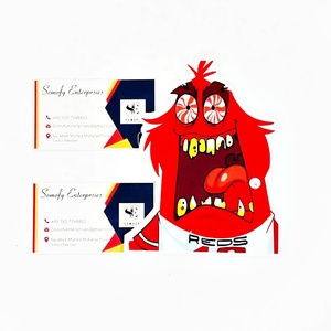 Boîte à cils rectangulaire en acrylique Somofy Enterprises, outil de beauté, design monstre rouge, conteneur de rangement pour extensions de cils, portable - Product Image 5