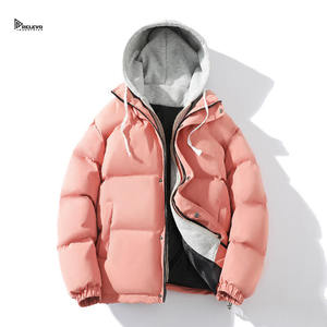 Chaqueta de Invierno para Hombre, 350 GSM, Acolchada, con Capucha, Cálida, Gruesa, Informal, para Exteriores - Product Image 2