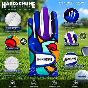 Guantes de golf duraderos para exteriores que proporcionan un agarre suave, un control fuerte, un ajuste flexible y una comodidad duradera. - Product Image 4