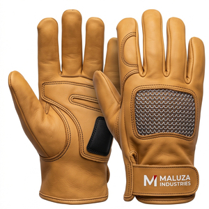 Custom OEM ODM Shockproof TPR Knuckle Mechanic <b>Gloves</b> Reinforced Cuff <b>Moisture</b>-Wicking Heavy Duty Anti-Slip Grip Wear <b>Gloves</b> - Product Image 1