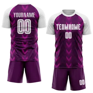 Conjunto de Uniforme de Fútbol OEM para Hombre, Uniformes de Fútbol con Logotipo Personalizado, Sublimación Impresa, Transpirable, Poliéster, Camiseta Deportiva con Cordón - Product Image 6