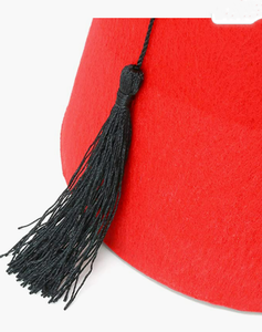 Manufactures <b>Masonic</b> Fez Regalia Leather Cap <b>Case</b> With Customization Color & Size Durable Hand Embroidery <b>Masonic</b> Fez - Product Image 4