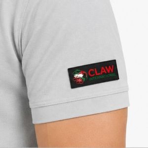Polos de golf pour hommes en coton 100% avec logo brodé personnalisé, tendance du moment, couleur unie, en vente à bas prix - Product Image 5