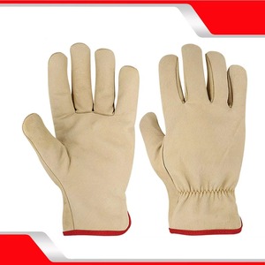 High Quality Cowhide Leather Driving <b>Gloves</b> with Non-Slip & Adjustable Wrist Strap All Seasons Use Customizable Options - Product Image 6