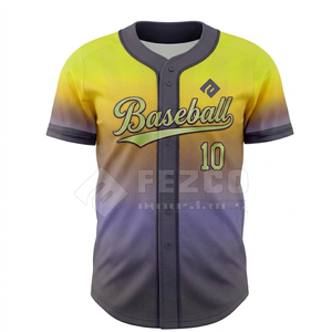 Cheap Price Best Selling Custom Made Breathable Printed <b>Baseball</b> Jersey 100% Polyester Sleeveless Professional Manufacture - Product Image 2