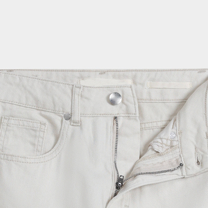 กางเกงผู้หญิงเอวกลางสำหรับฤดูร้อน ระบายอากาศ แห้งเร็ว ผ้าแคนวาส มีเชือกผูก สไตล์ลำลองสำหรับทำงาน รับผลิตแบบ OEM - Product Image 5