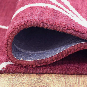 Tapis multicolores en laine tuftée à la main, de haute qualité, écologiques, antidérapants, pour salon, enfants, hôtels, bureaux - Product Image 5