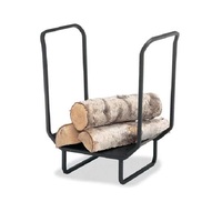Nouveauté : Porte-bûches en métal au design moderne pour le rangement du bois, avec couleur et dimensions personnalisables pour jardin et foyer domestique