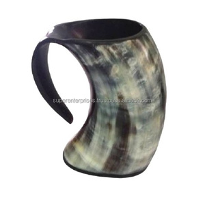 Hot Sale Lowest Price Horns <b>Mugs</b> Natural Color Horn Viking Style <b>Mug</b> Drinking Indoor Decor Unique Material Design Drinkware <b>Mug</b> - Product Image 2