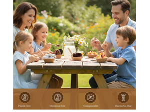 Cuchara EcoBite de 5 Pulgadas de Fibra de Arroz, Biodegradable, Compostable, de un Solo Uso, Ecológica, para Fiestas, Catering y Comida para Llevar - Product Image 4