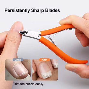 Juego de Cortaúñas de Acero Inoxidable con Cuchilla Biselada de 12.5mm, Herramienta Portátil para Manicura y Pedicura, Uso Adulto - Product Image 5