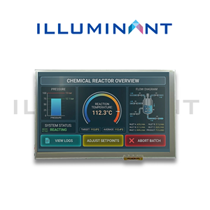 Módulo LCD TFT Innolux RTP de 7 Pulgadas 800x480 TN, Panel Táctil Resistivo de 40 Pines, Ángulo de Visión de 6 Horas, Conector FPC EK79713B+EK73202A - Product Image 5