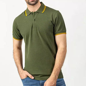 Polo de qualité supérieure pour hommes, design uni, t-shirt polo pour hommes, taille plus, polos respirants pour hommes - Product Image 1