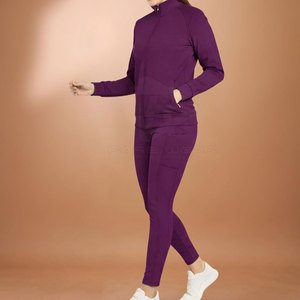 Conjunto de Yoga de 3 Piezas para Mujer, Tela de Secado Rápido, Ropa Deportiva de Fácil Ajuste, Top, Pantalones y Chaqueta, Proveedor de Ropa al Por Mayor - Product Image 4