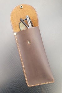 Bán Buôn Kính Quang Học Thương Hiệu Kính Mát Trường Hợp Biểu Tượng Tùy Chỉnh Kính Mắt Chính Hãng Da Bìa Kính Trường Hợp Mềm Da Chủ - Product Image 4