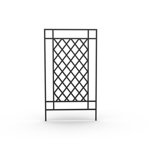 Modern Iron Garden Trellis Rectangle Shape Painted Frame Durable Plant Support <b>Fencing</b> Trellis Gates - Product Image 1
