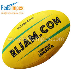 Balón de Rugby Personalizado Hecho de Caucho Sintético con Agarre Superior, Perfecto para Entrenamiento, Partidos, Desarrollo de Habilidades y Juego en Equipo - Product Image 3