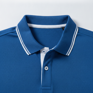 Vente en gros de chemises pour hommes, design personnalisé, respirantes, style décontracté chic, tricotées, OEM, teintes en pièce, polyester/coton - Product Image 2