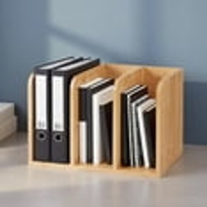 Handcrafted Bamboo Eco-Friendly Vertical Magazine Organizer - Wholesale - Product Image 3