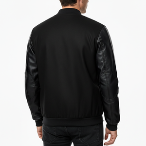 Veste décontractée pour homme, style streetwear, coupe classique, vestes de baseball, OEM personnalisé, veste en laine de qualité supérieure 2026 - Product Image 2