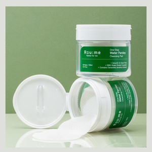 Toallitas húmedas Roumi Korean K-Beauty One-Step Minari Cleansing Pad 190ml x 60 unidades Hechas en Corea - Product Image 2
