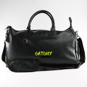 Premium Vintage Leather Duffle Bag – Large <b>Travel</b> <b>Holdall</b> – Genuine Full Grain Leather Weekend Bag for Men Women Airport Use - Product Image 6