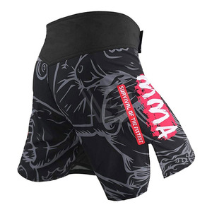 ออกแบบกางเกง MMA ของคุณเอง กางเกงมวยพิมพ์ลายตามสั่ง กางเกงมวยผ้าซาติน กางเกงสำหรับออกกำลังกาย กางเกงต่อสู้ กางเกงมวยไทย พร้อมบริการ OEM - Product Image 3