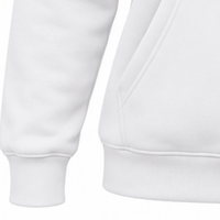 Sweat-shirt à capuche demi-zippé blanc pour femmes Sigma Gamma Rho, style universitaire, sororité grecque, décontracté, streetwear, personnalisable