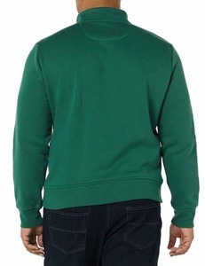 Sweat-shirt polaire OEM pour homme, 1/4 zip, 100 % coton, chaud et doux, idéal pour l'hiver, l'entraînement, le golf, designs personnalisables, teinture unie - Product Image 2