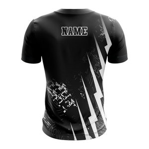 เสื้อฟุตบอลแบบคลาสสิคทรงวินเทจ ผ้าโพลีเอสเตอร์ 100% ระบายอากาศ แห้งเร็ว ทรงปกติ แขนสั้น สำหรับผู้ชาย สั่งทำได้ - Product Image 2