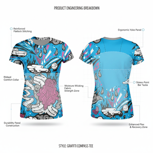 Camiseta de Yoga de Alta Calidad al por Mayor con Etiqueta Privada, Estilo Urbano, Informal, Deportiva, de Manga Corta, Transpirable, OEM - Product Image 2