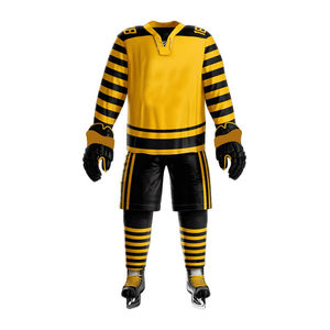 Uniformes de Hockey sobre Hielo para Hombre de Secado Rápido, Conjuntos de la Mejor Calidad, Uniformes de Hockey sobre Hielo para Hombre con Logotipo Personalizado al por Mayor de Calidad Superior - Product Image 1